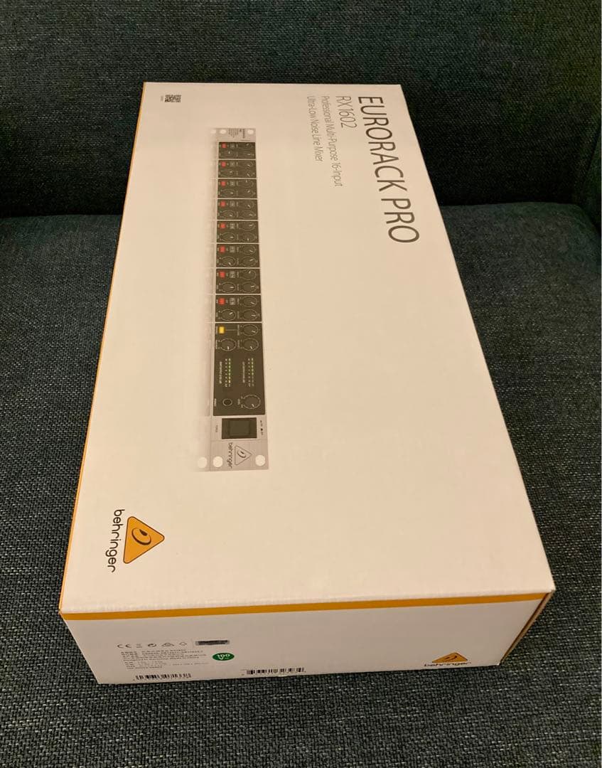 新品 BEHRINGER RX1602 V2 ラインミキサー