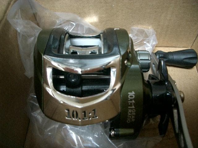 0731 世界第二位の高速巻き上げベイトリール!! ゴーストホーン グリーン