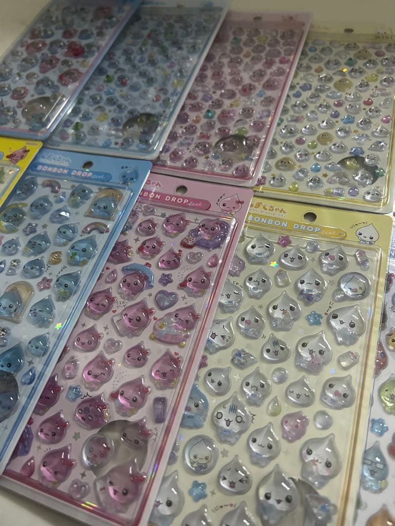 正規品 ボンボンドロップシール しずくちゃん 第一弾 コンプリート セット