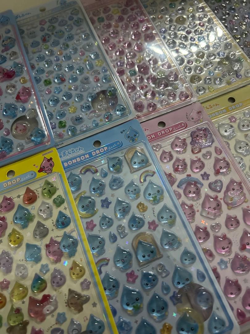 正規品 ボンボンドロップシール しずくちゃん 第一弾 コンプリート セット