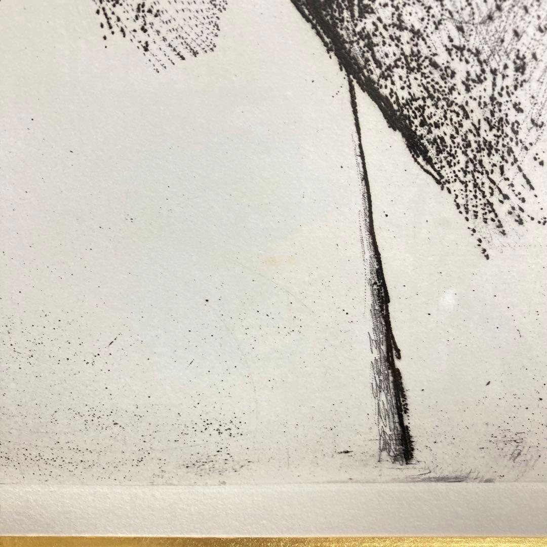 【真作保証】マリノ・マリーニ「馬」カラー銅版 直筆サイン 90部限定 版画