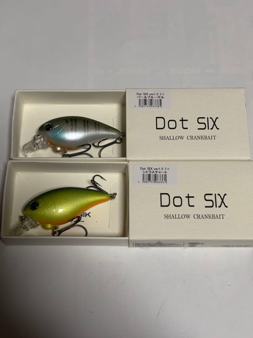 レヴォニック ルアー セット ドットシックス クランクベイト