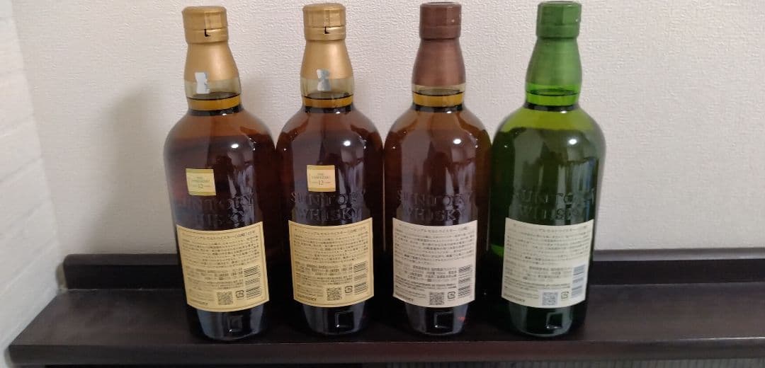 山崎12年2本・ノンビンテージ・白州ノンビンテージセット