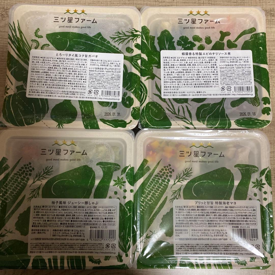 三ツ星ファーム 14食 冷凍食品 おかず 弁当