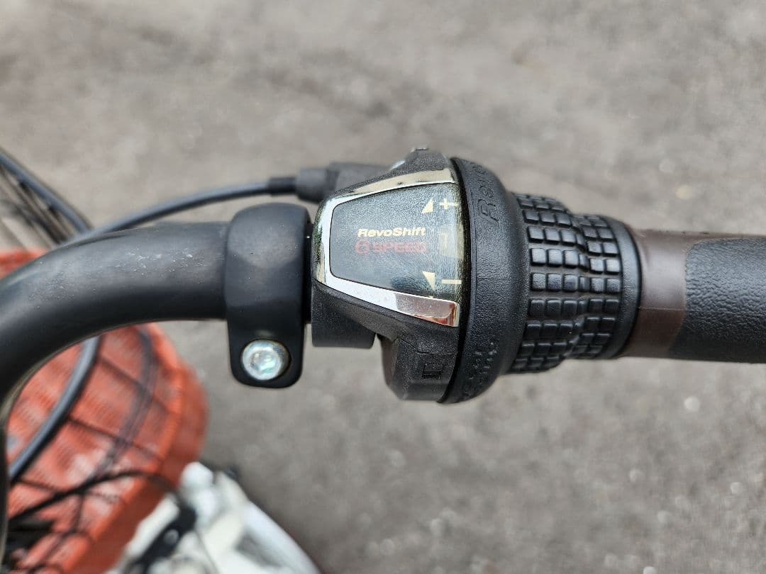 6段階ギア付き自転車