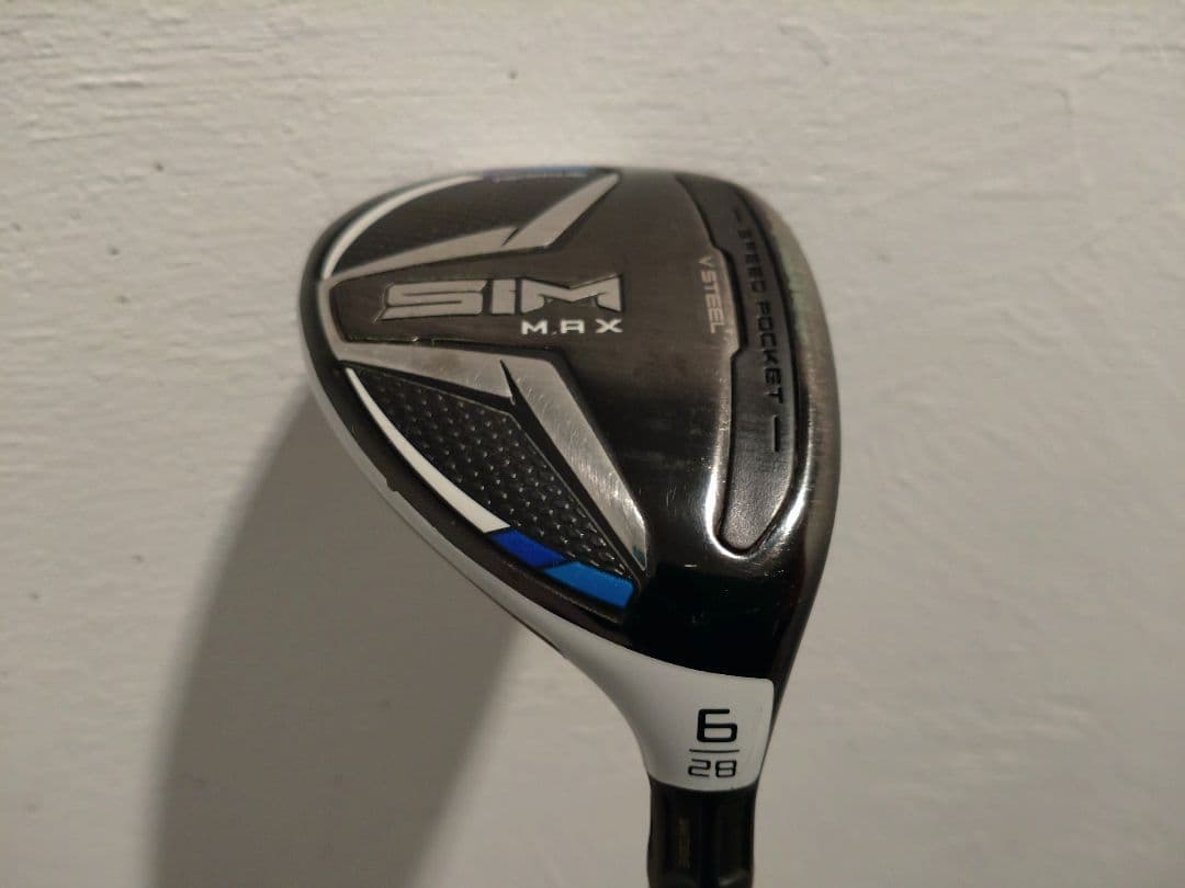 テーラーメイドSIM HYBRID＃6 28°　TENSEI TM60 S