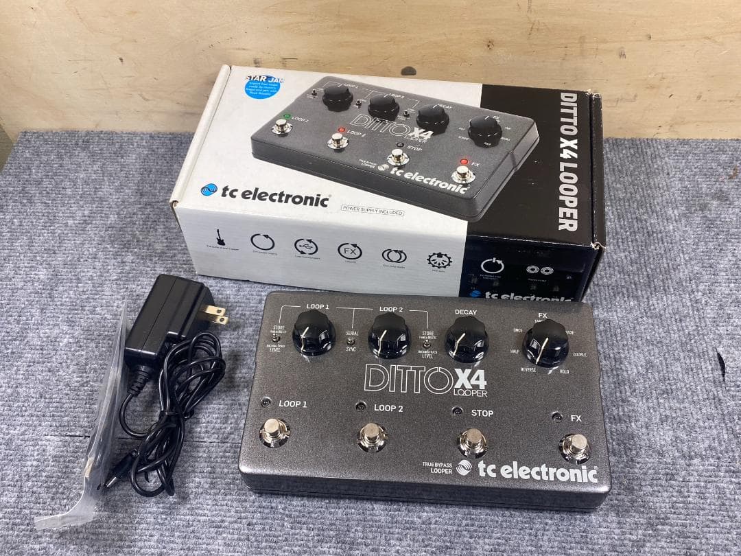 T.C.electronic DITTO X4 ルーパー