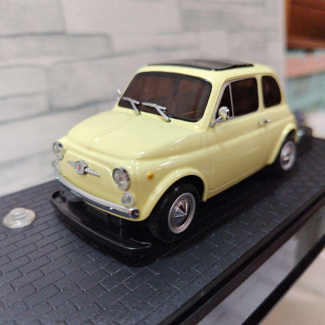MINI-Z Lit フィアット500 ラジコンカー ミニカー京商 イエロー