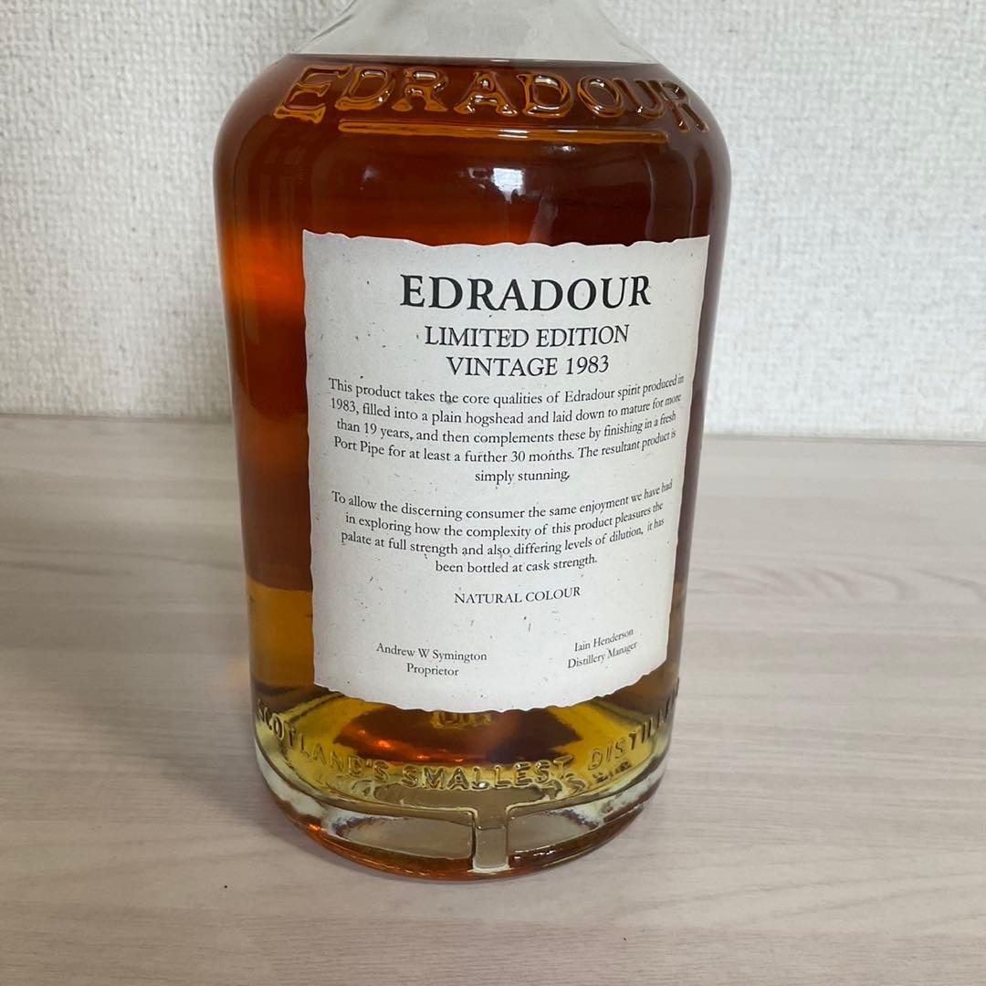 エドラダワー 22年 1983ポートフィニッシュ シングルモルト スコッチ
