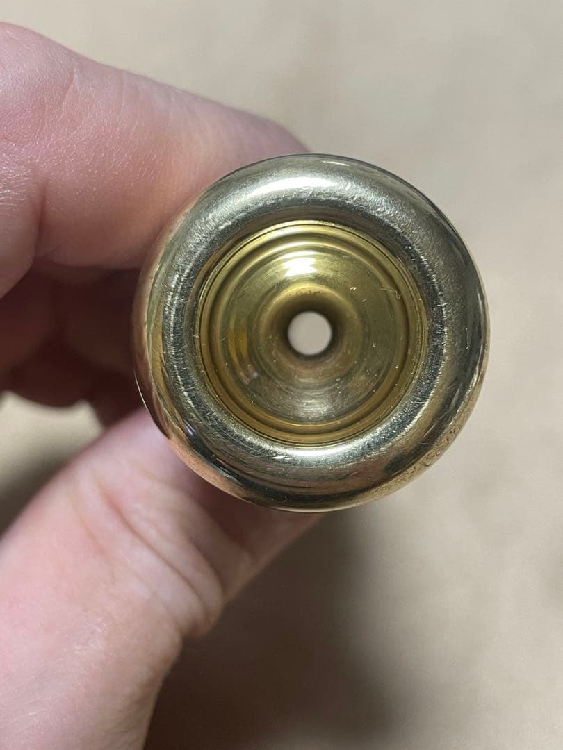 Bach CORP. 7DW 金メッキ トランペットマウスピース