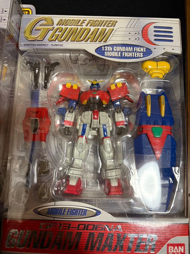 MIA　ゴッドガンダム、ガンダムマックスターなど未開封品