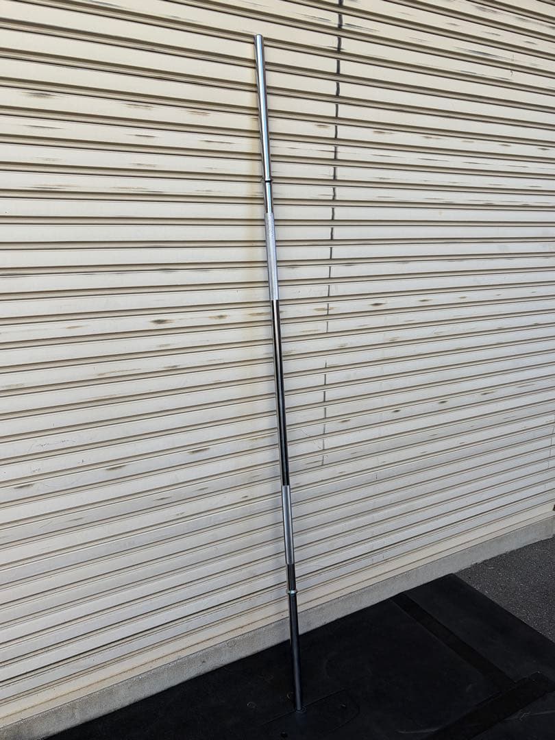 【送料込】バーベルシャフト　全長200cm　直径28mm 管理番号9