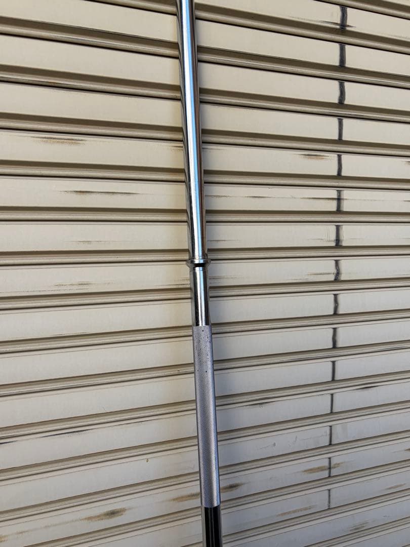 【送料込】バーベルシャフト　全長200cm　直径28mm 管理番号9
