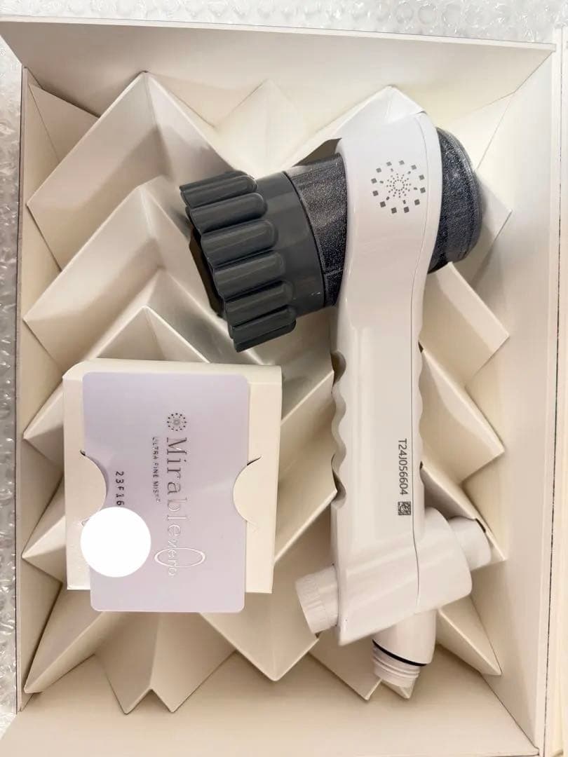 値下げしました*新品未使用 ミラブルゼロ ホワイト シャワーヘッド