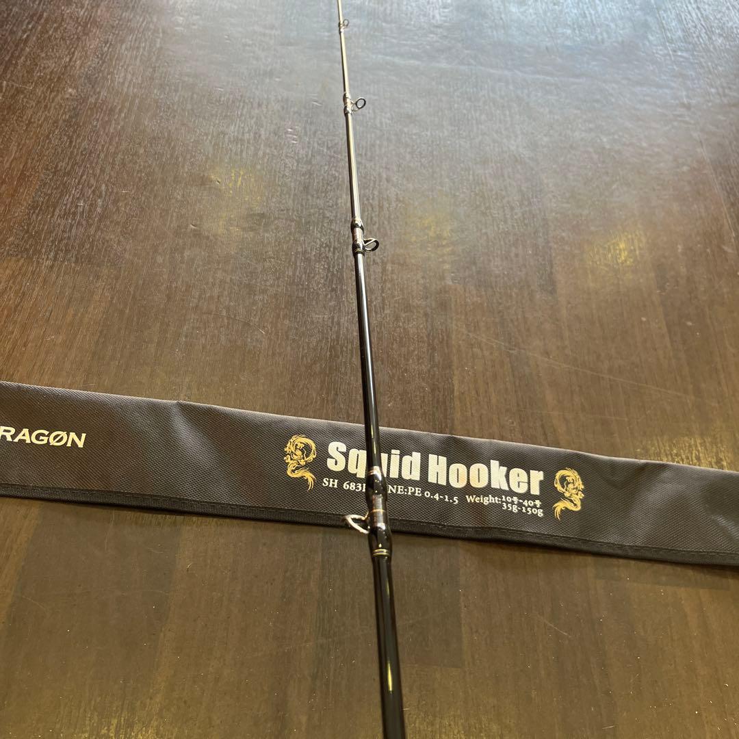 ゼロドラゴン　Squid Hooker SH 683B オフショアロッド