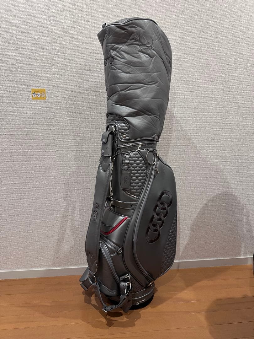 【限定モデル】Audi アウディ キャディバッグ グレー系 ゴルフバッグ
