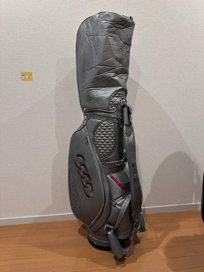 【限定モデル】Audi アウディ キャディバッグ グレー系 ゴルフバッグ