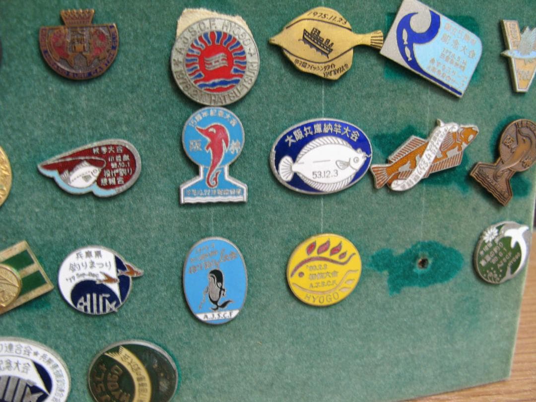 全日本サーフ バッジ　　バッヂ　　全108点