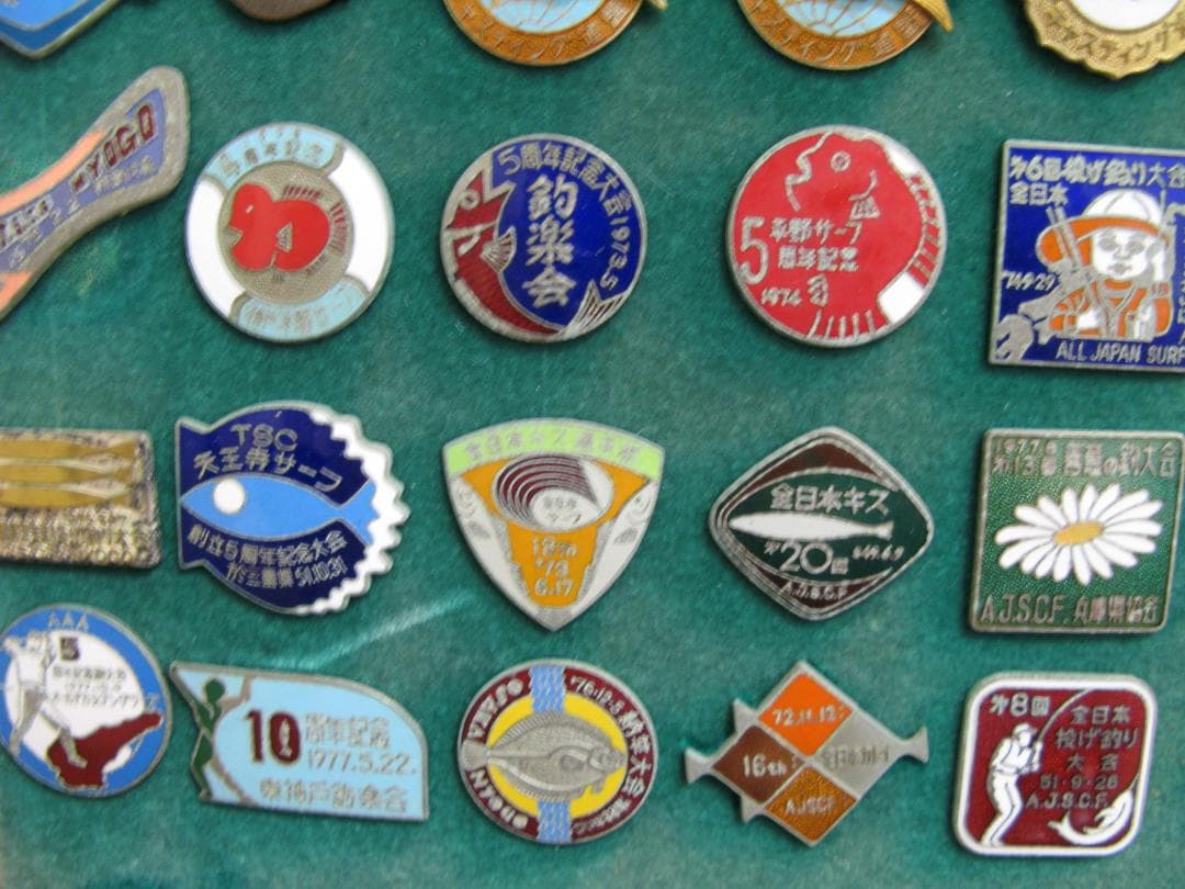 全日本サーフ バッジ　　バッヂ　　全108点