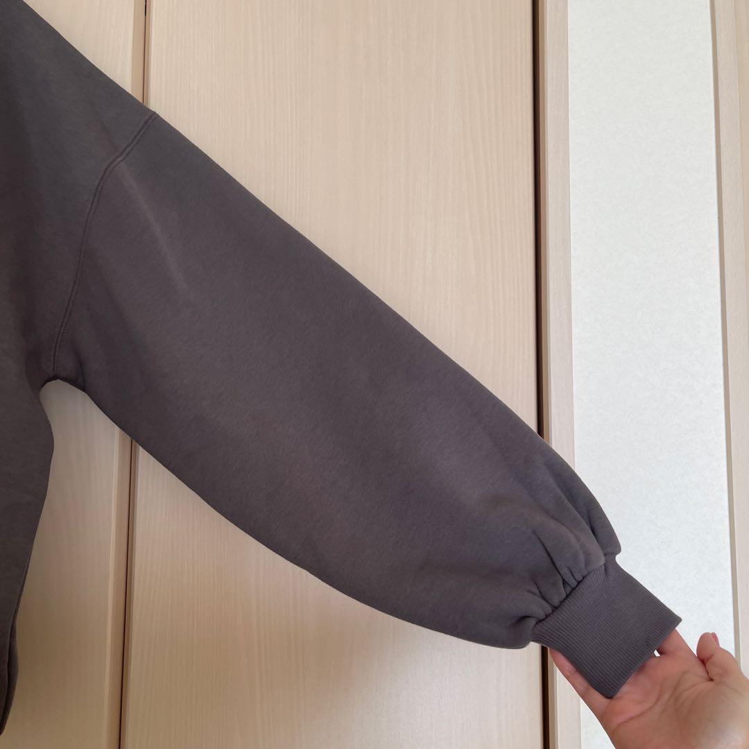 【MURUA】パーカーコラボルセラフィム　裏起毛　ルーズ フーディースウェットF