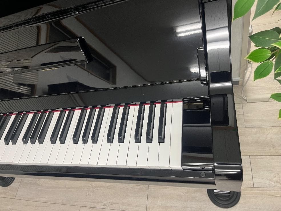 ★78265【アップライトピアノ】YAMAHA　YU30　ソフトランディング搭載