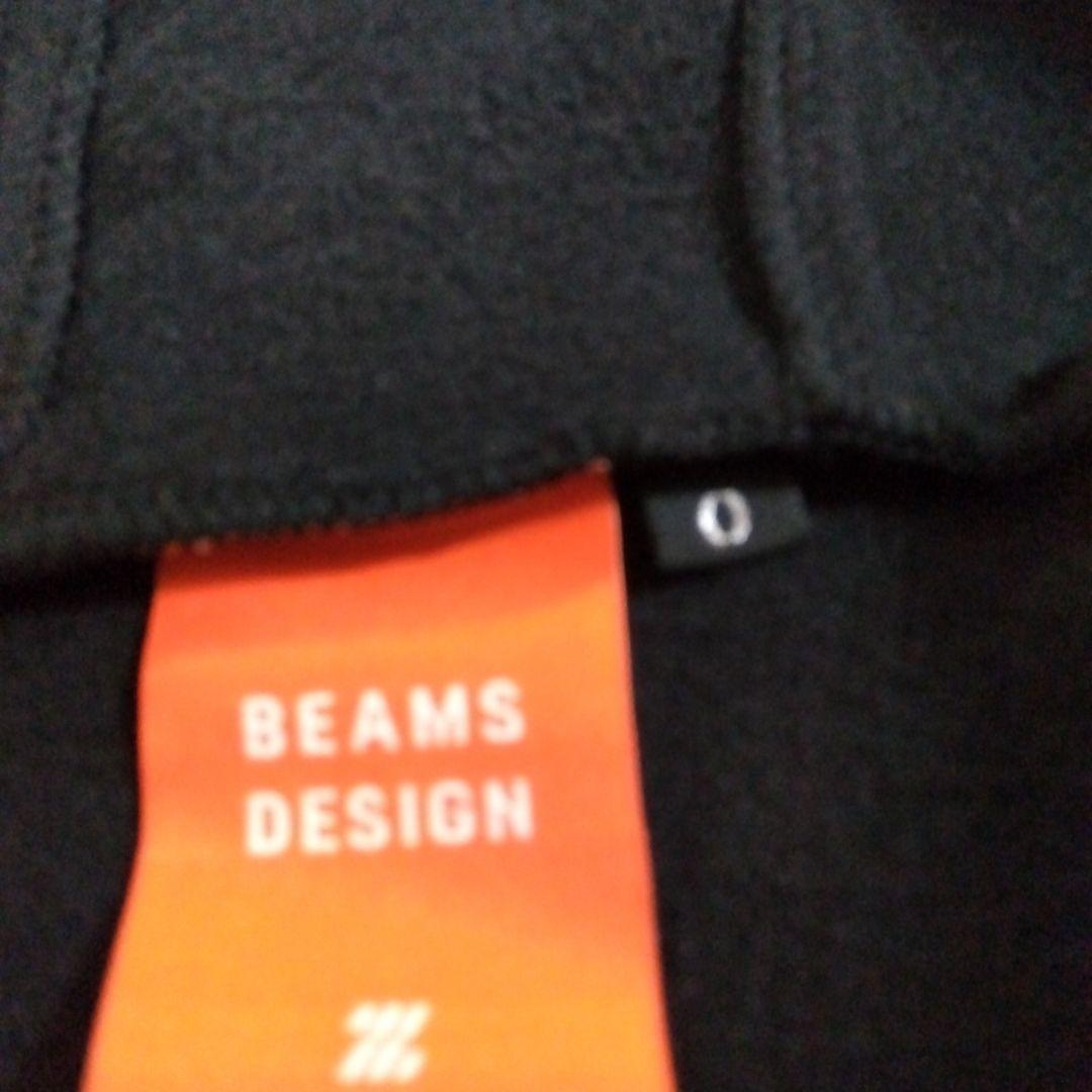 BEAMS DESIGN フード付きジャケット 黒
