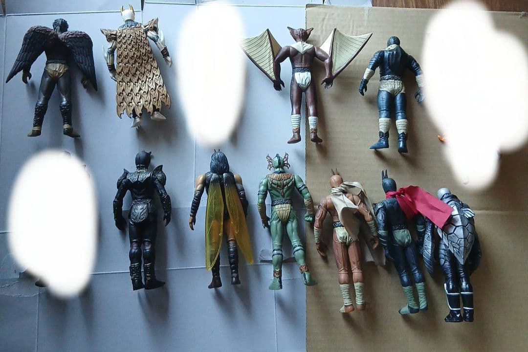 仮面ライダー アギト クウガ 龍騎 怪人 デロンギ フィギュア