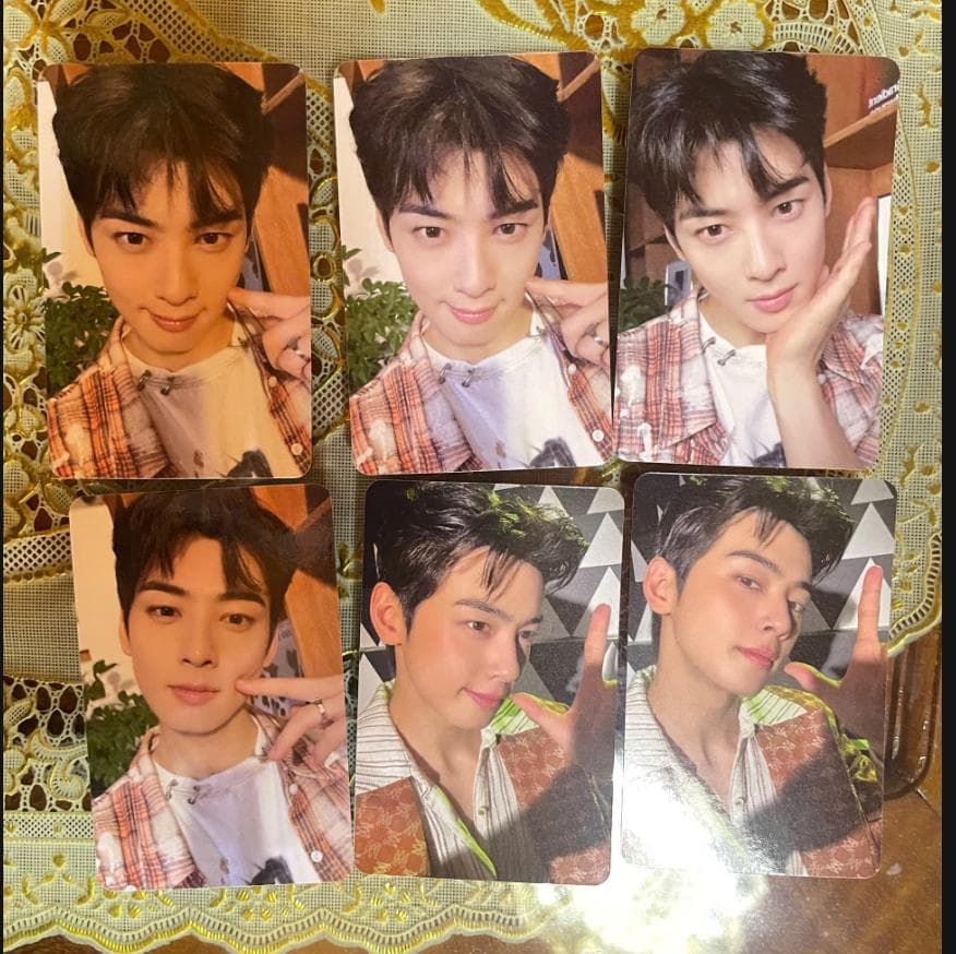 CHA EUNWOO ELSE applemusic ラキドロ　トレカ