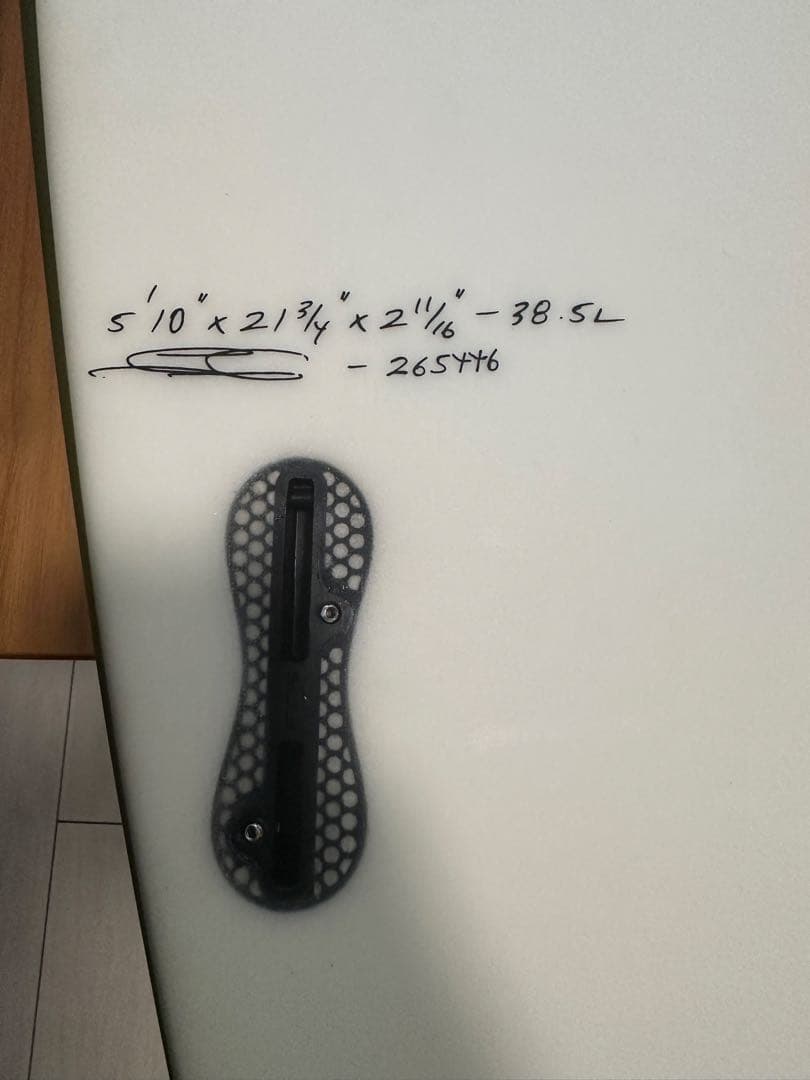 美品］JSサーフボードレッドバロン（PE） 5\"10