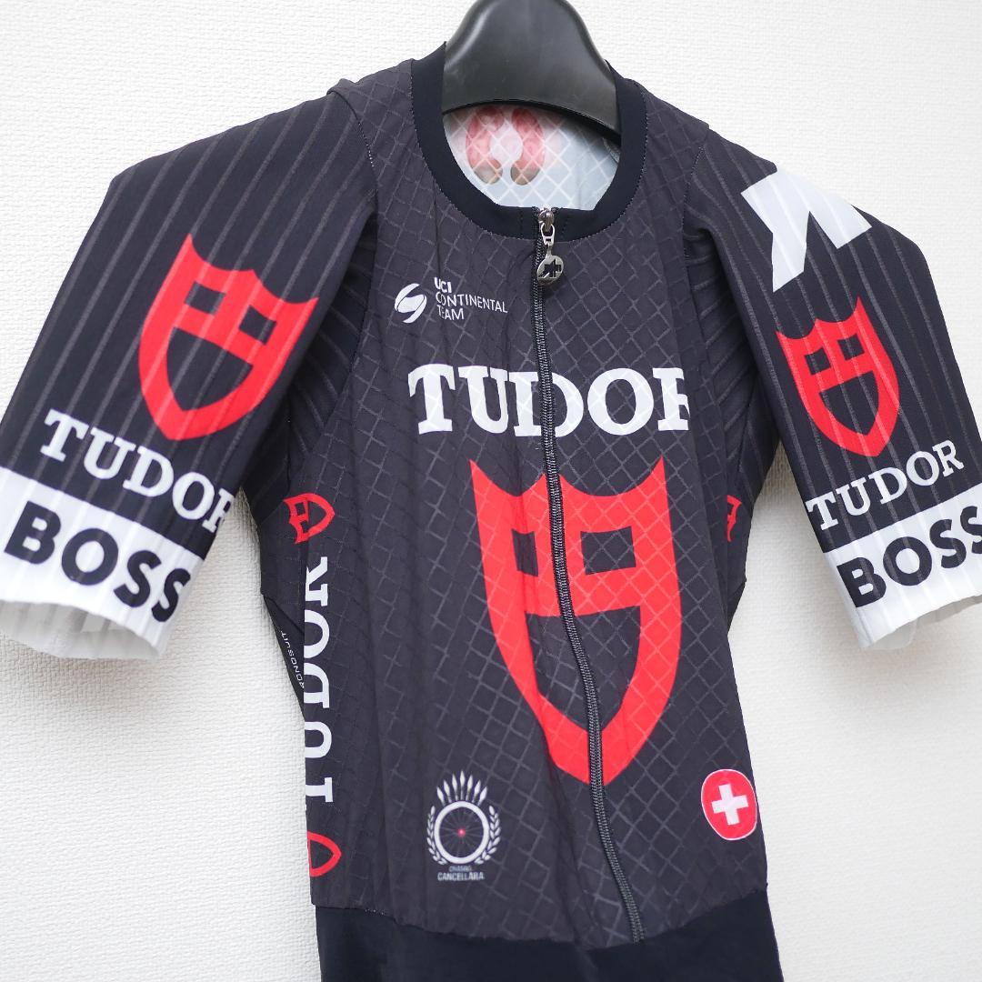 選手支給品 Tudor チューダープロサイクリング 非売品 スキンスーツ アソス