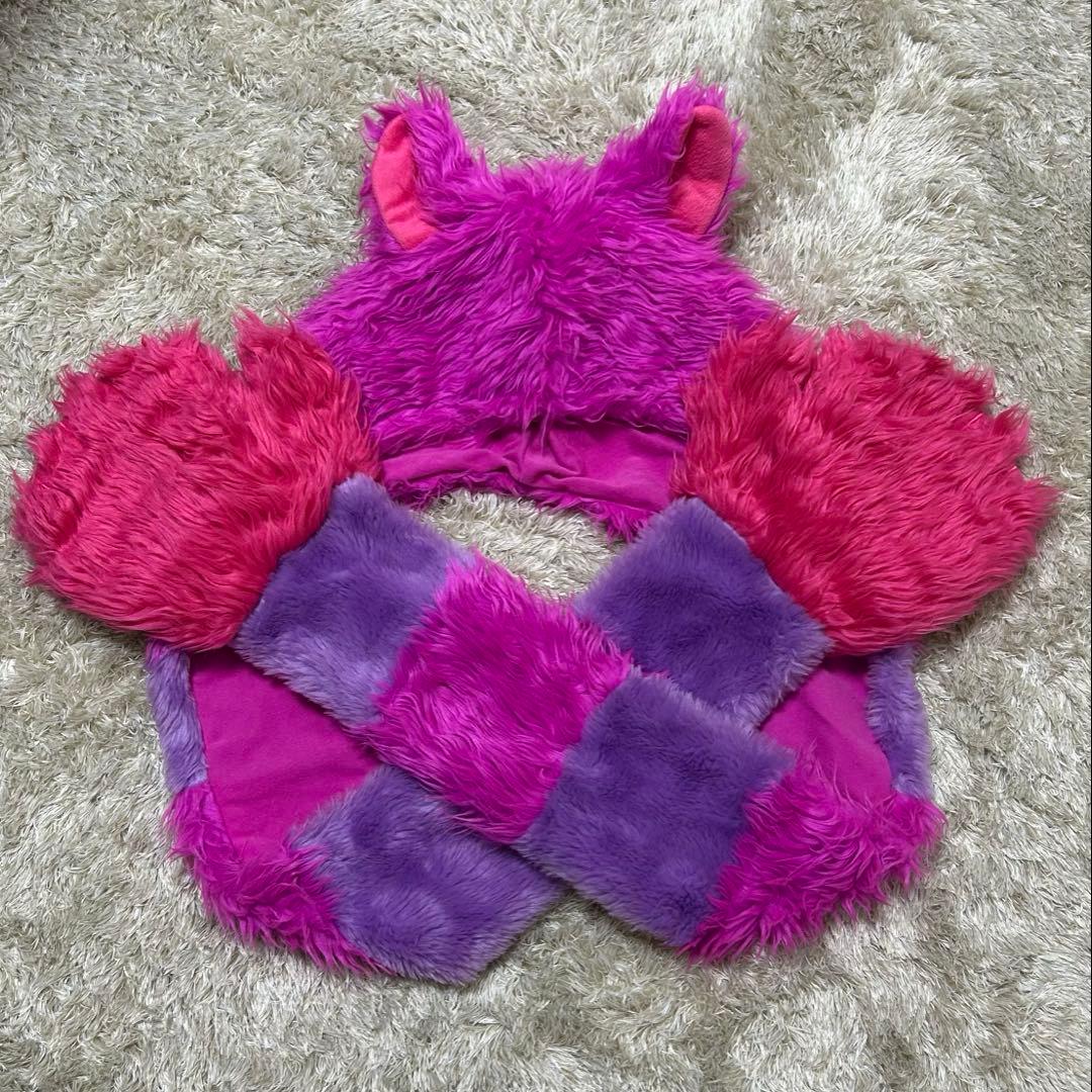 チェシャ猫 マフラーファンキャップ ディズニー