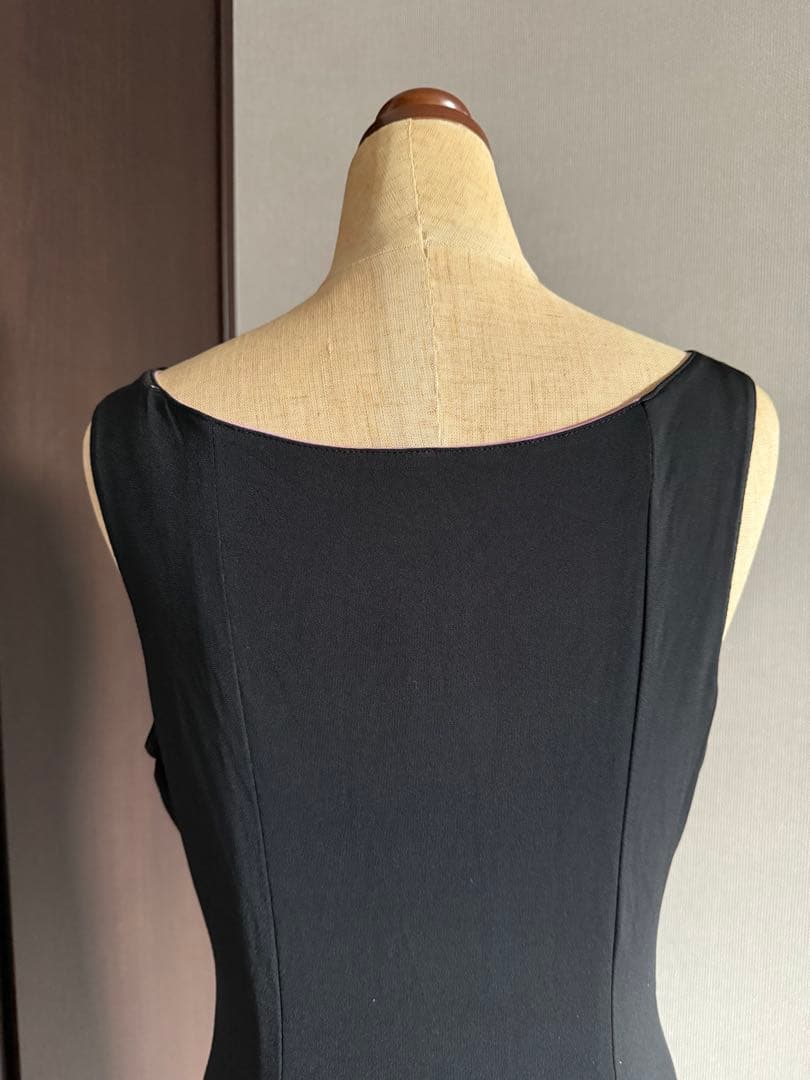 フラメンコ　リバーシブルニットワンピース　黒紫　ボレロセット　アルマフラメンカ