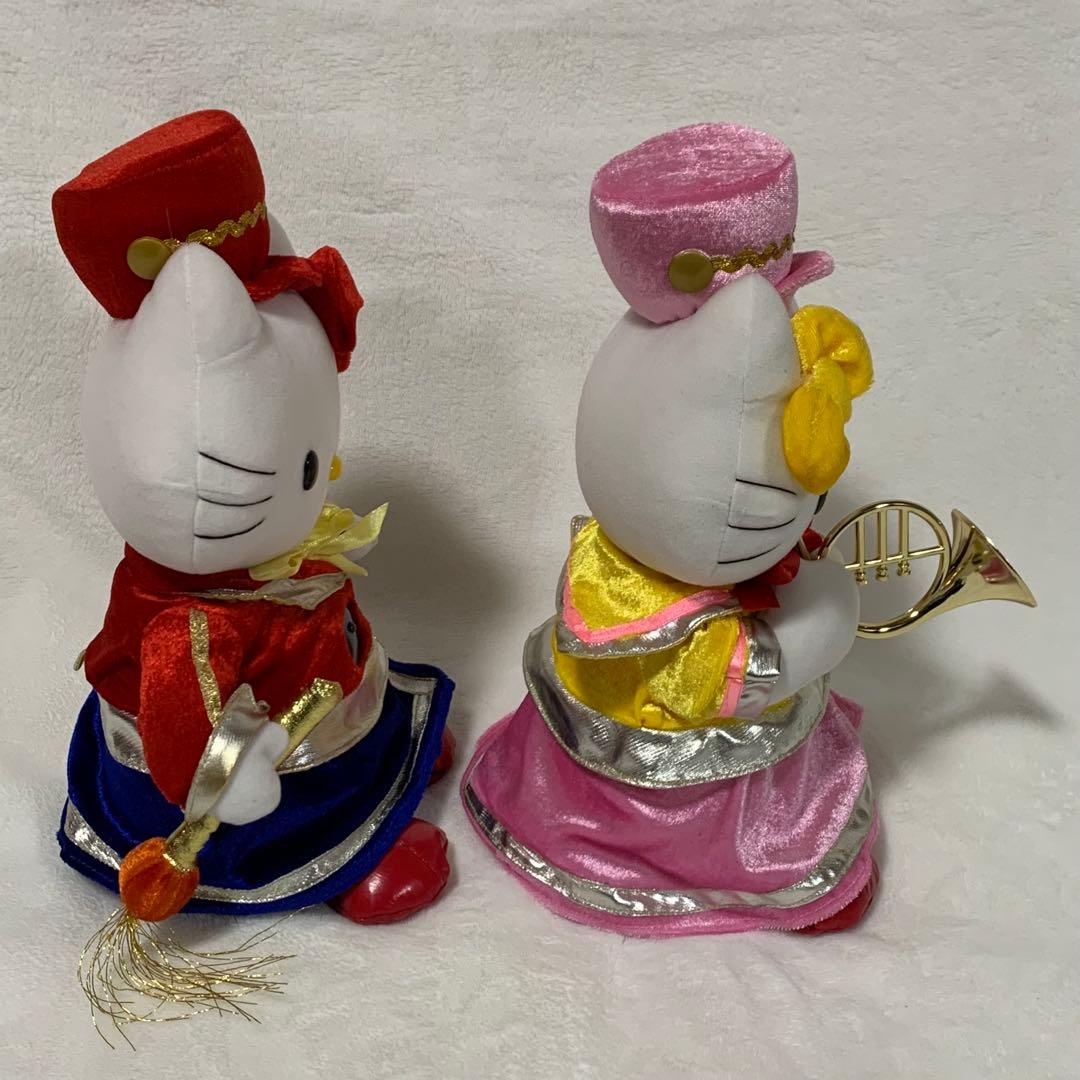 【動作確認済　2002年製】サンリオ　ハローキティマーチングドール4Pセット