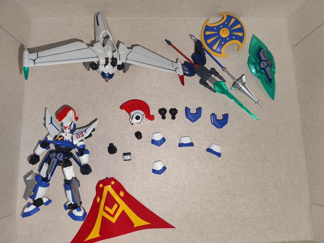 ダンボール戦機 アキレス・ディードカスタム風＆アキレスⅡカスタム風　おまけ付き