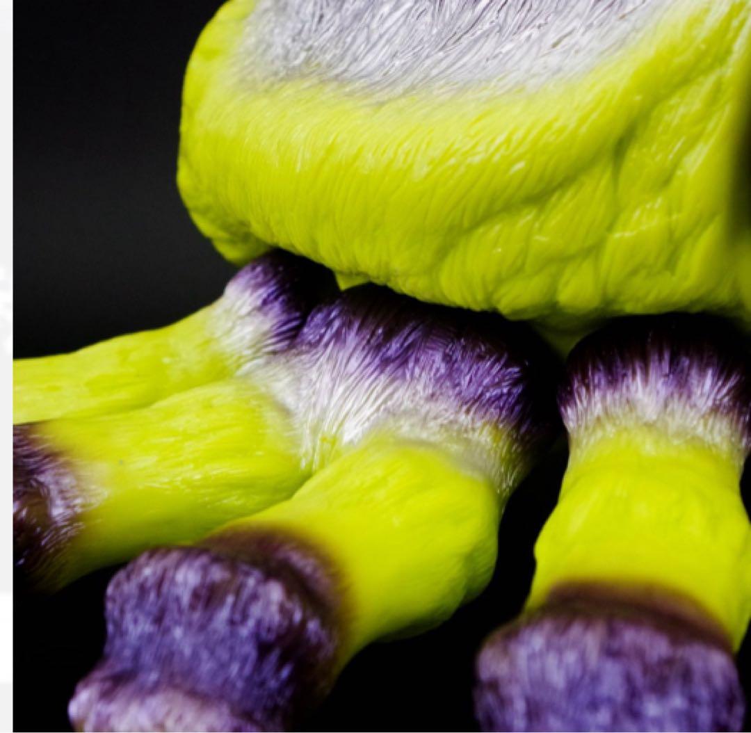 ソフビ　sofubi 牛鬼　墓場の画廊　造形　抽選