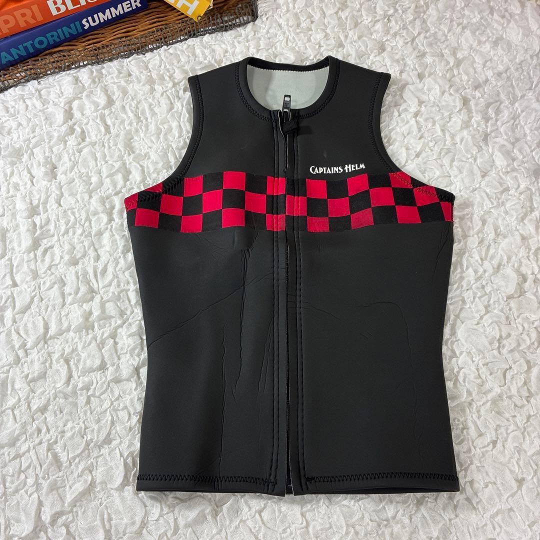 希少／LL》キャプテンズヘルム　ベスト　ウェット　CAPTAINS HELM