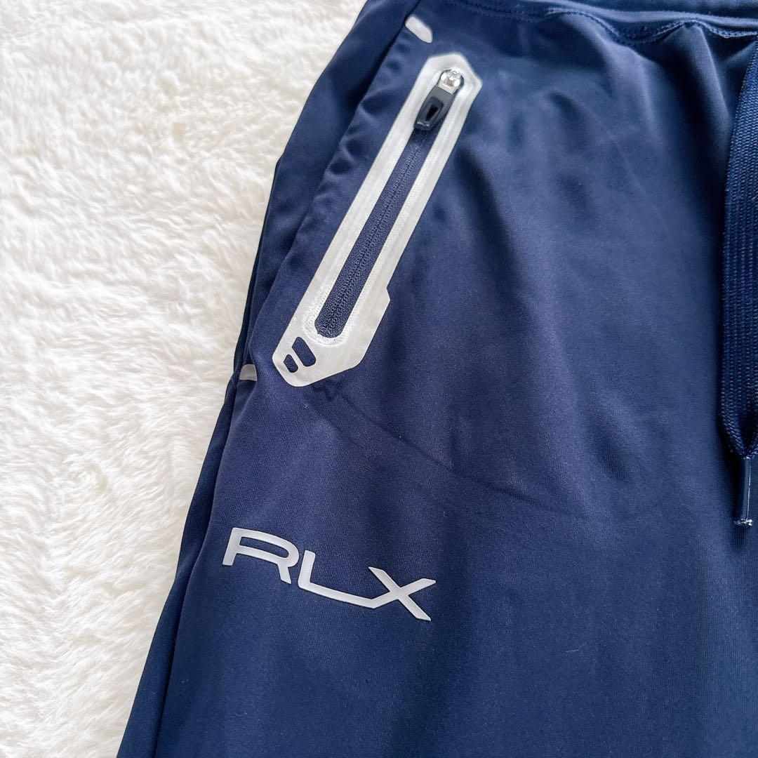 【RLX】セットアップ ジップパーカー パンツ ネイビー系 上M下Sサイズ