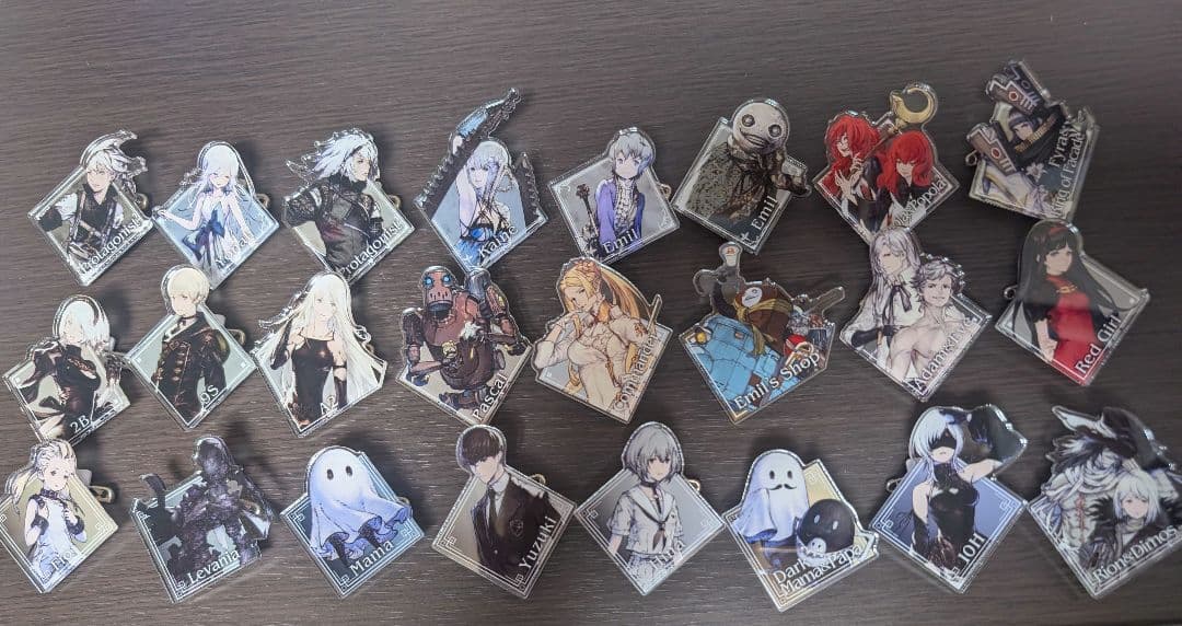 スクエニカフェ アクリルバッジ