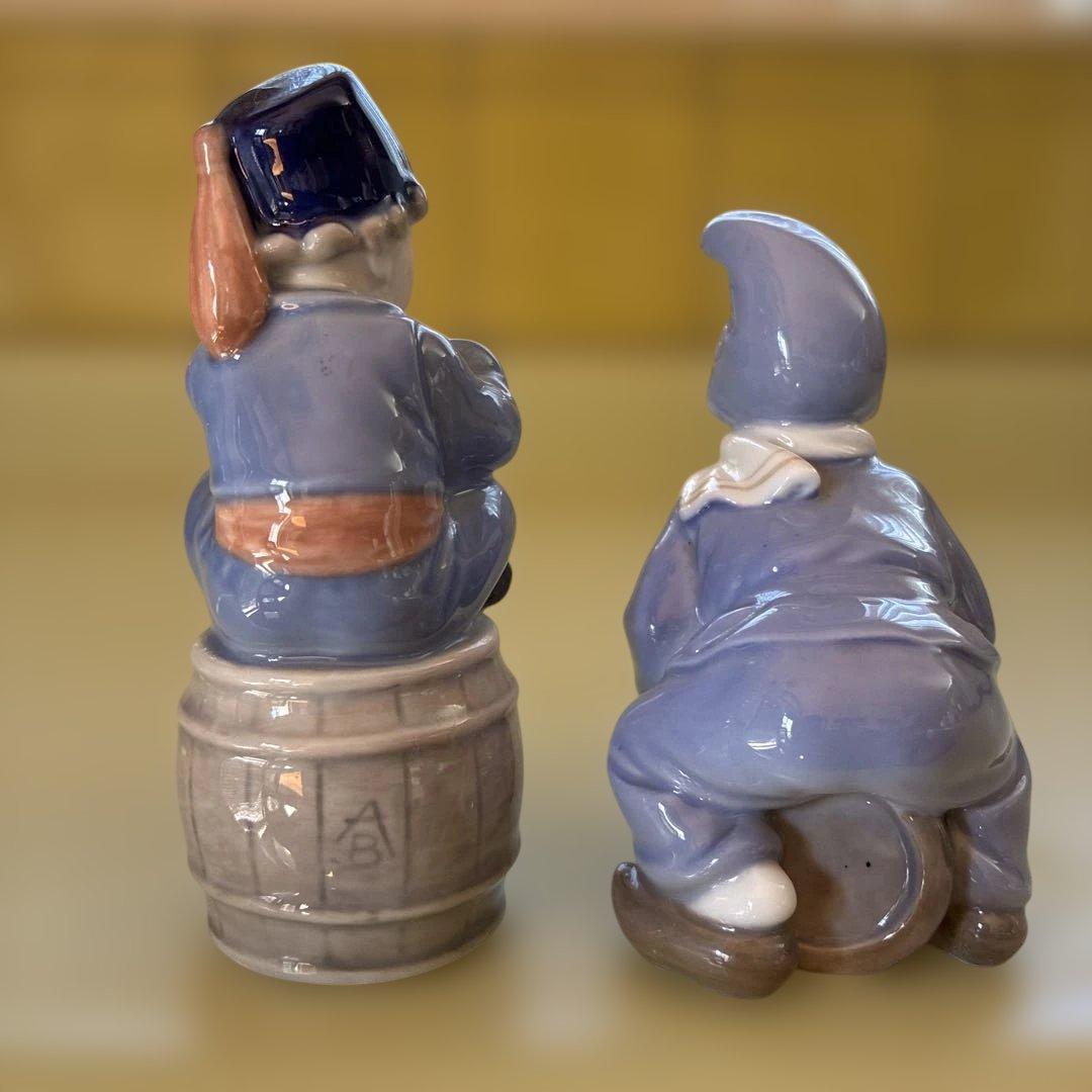 ロイヤルコペンハーゲン フィギュリン2体 アンティーク