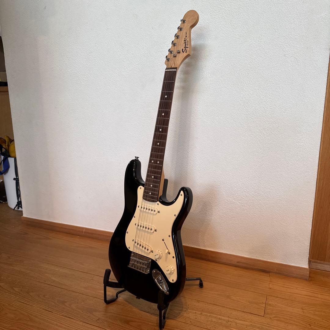 squier by fender エレキギター ストラトキャスター　ミニ