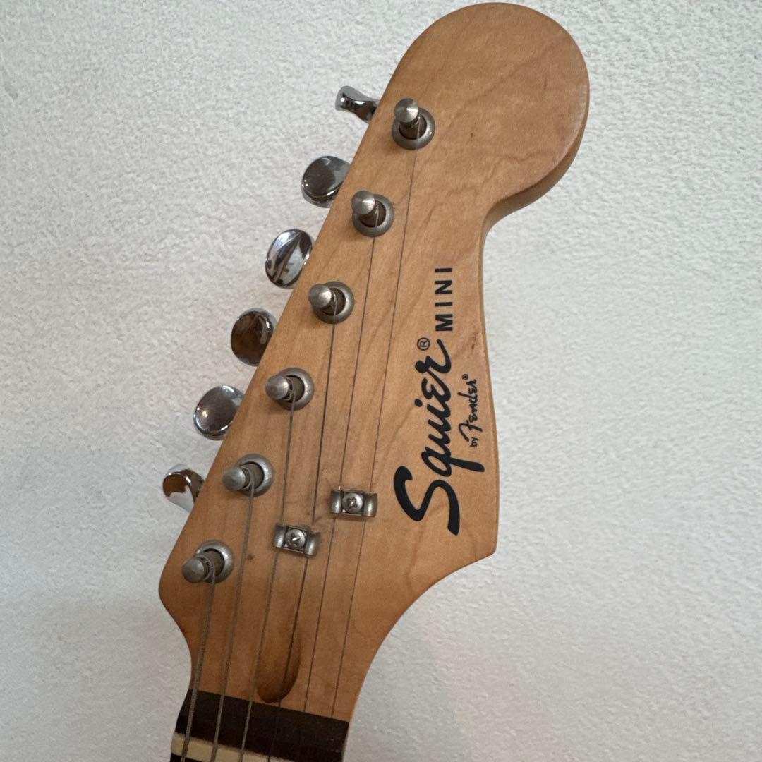 squier by fender エレキギター ストラトキャスター　ミニ