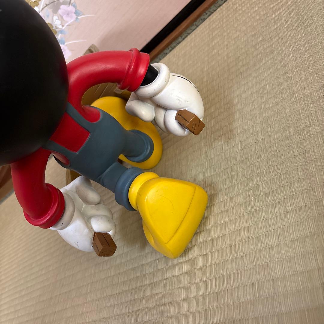 希少　ミッキーマウス　ディズニー　特大　陶器　置物　レトロ　コレクター