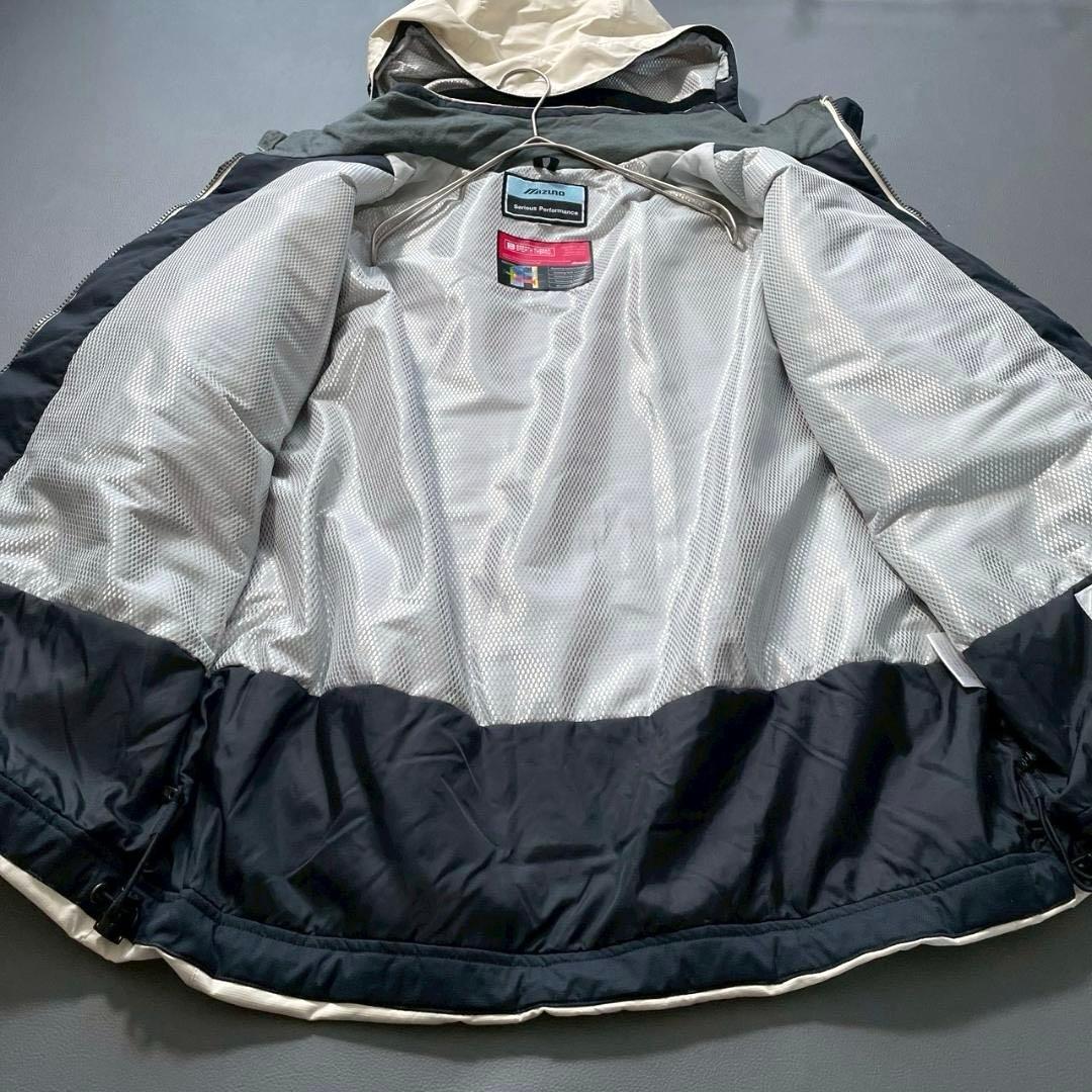 【高機能】MIZUNO　スキーウェア 上下セット L ブレスサーモ 防寒 防水