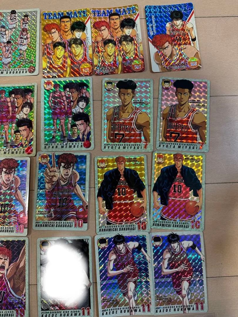【バラ売り可】SLAM DUNK スラムダンク キラ　カードダス、35枚