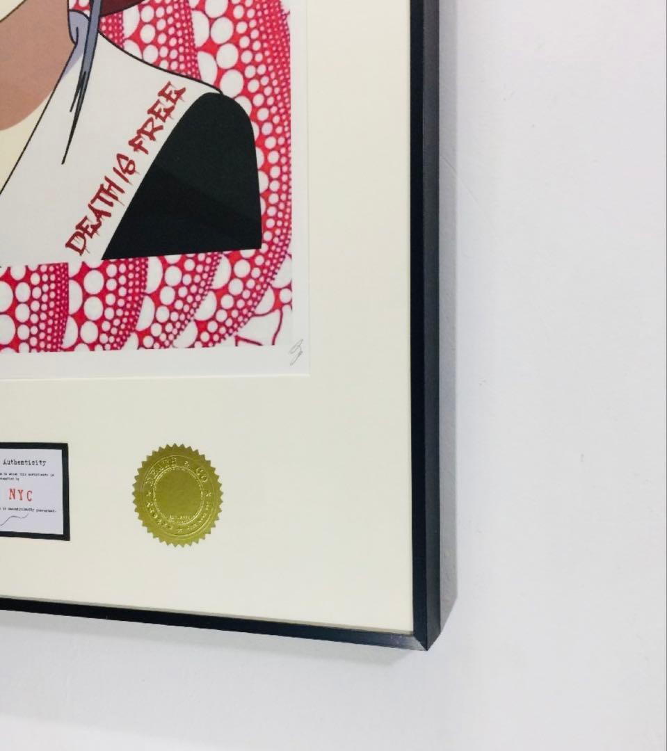 額込 世界限定100枚DEATH NYC アートポスター 現代アート 114