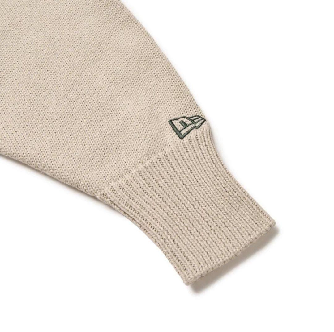 ニューエラ ゴルフ レディース ニット プルオーバー アイボリー Mサイズ