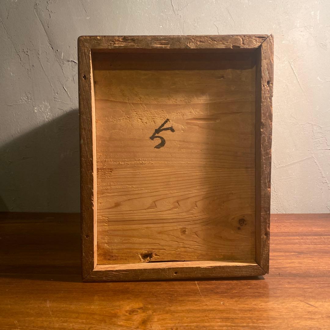 昭和初期 小引き出し 木製 骨董品 古道具 ヴィンテージ インテリア