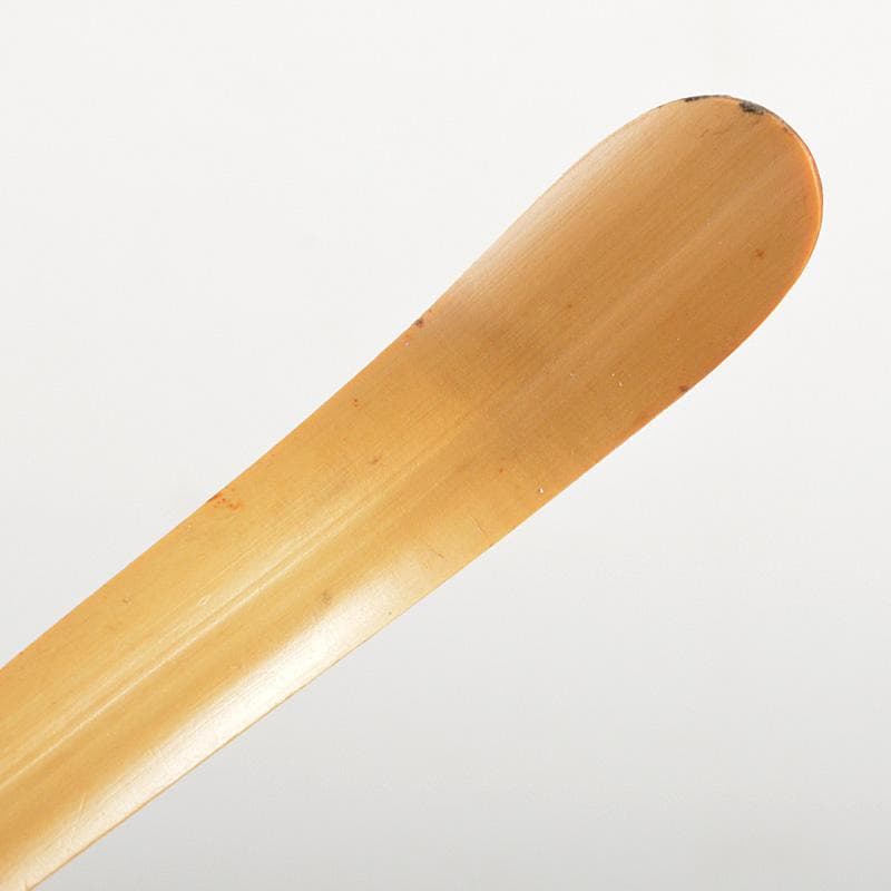 茶道具　前大徳　藤井誠堂作　茶杓　銘「好日」　共筒共箱　V　6124