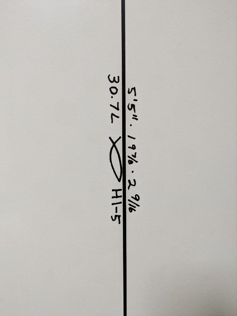 アルメリックHigh5 5‘5 30.7l EPS★細かい表面塗装の剥がれ等あり