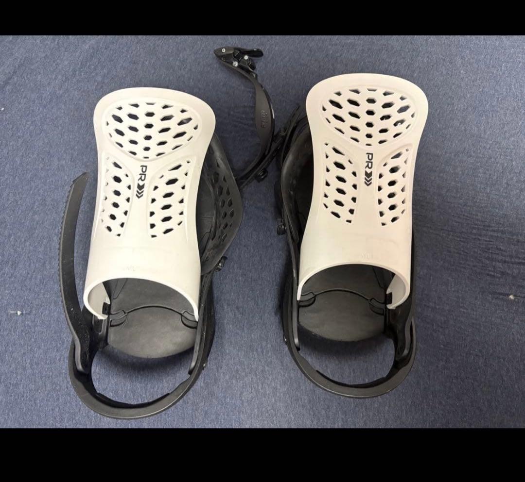 FLUX スノーボード ビンディング ホワイト/ブラックMサイズ